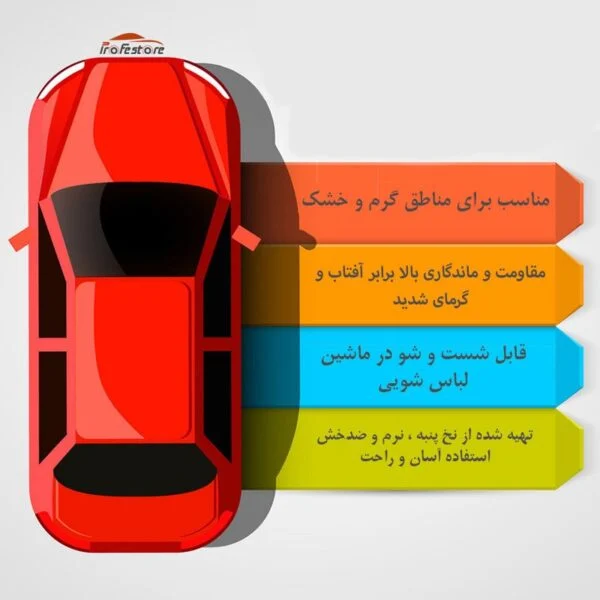 چادر ماشین پنبه ای