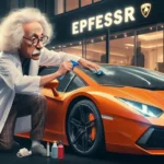 Einstein-installing-tinted windows-on-his-Lamborghini-at-Profestore-store